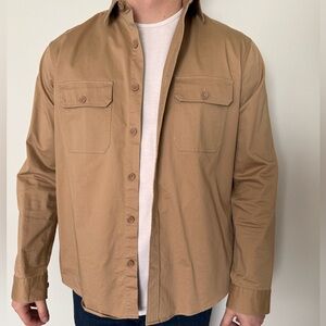 Khaki lightweight jacket